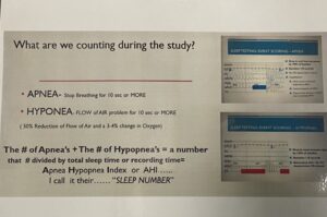 what we are counting during sleep